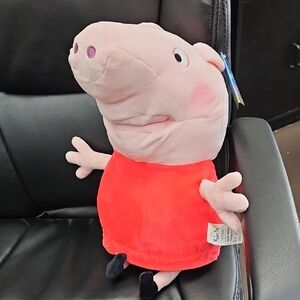 Peppa Pig Stuffes Puppet NWT